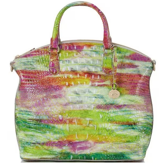 Brahmin Large Duxbury Satchel Delight Melbourne - Picture 7 of 10